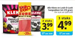 Albert Heijn Alle Klene en Look O Look hangzakken aanbieding
