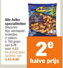 Albert Heijn Alle Aviko specialiteiten aanbieding