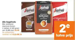 Albert Heijn Alle Segafredo aanbieding