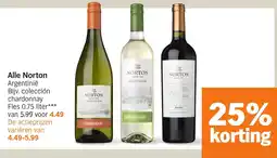 Albert Heijn Alle Norton Argentinië aanbieding
