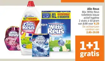 Albert Heijn Alle Reus Bijv. Witte Reus toiletblok blauw aanbieding