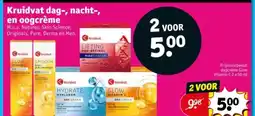 Kruidvat Kruidvat dag, nacht, en oogcrème aanbieding