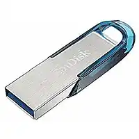 Conrad SanDisk Ultra Flair USB-stick Retail 64 GB Blauw SDCZ73-064G-G46B USB-A 3.2 Gen 1 aanbieding