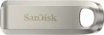 Conrad SanDisk Ultra Luxe USB-stick Retail 128 GB Zilver SDCZ75-128G-G46 USB-C 3.2 Gen 1 aanbieding