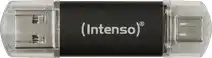 Conrad Intenso Twist Line USB-stick 128 GB Antraciet 3539491 USB-A, USB-C, USB-A 3.1 Gen 1 aanbieding