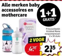 Kruidvat Alle merken baby accessoires en mothercare aanbieding