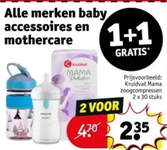 Kruidvat Alle merken baby accessoires en mothercare aanbieding