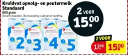 Kruidvat Kruidvat opvolg en peutermelk Standaard aanbieding