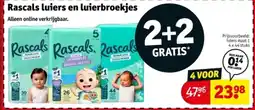 Kruidvat Rascals luiers en luierbroekjes aanbieding
