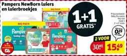 Kruidvat Pampers NewBorn luiers aanbieding