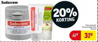 Kruidvat Sudocrem aanbieding