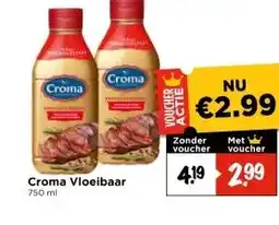 Vomar Voordeelmarkt Croma Vloeibaar aanbieding