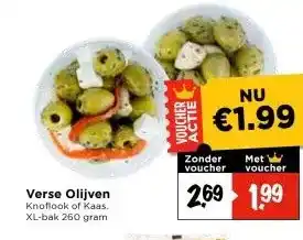 Vomar Voordeelmarkt Verse Olijven aanbieding