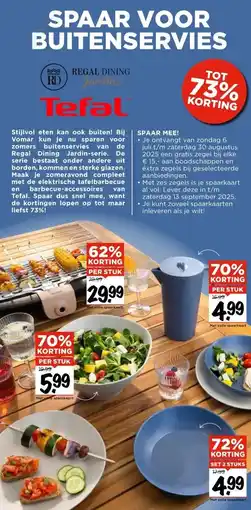 Vomar Voordeelmarkt SPAAR VOOR BUITENSERVIES aanbieding