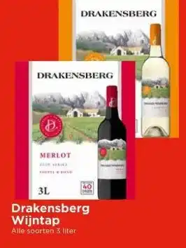 Vomar Voordeelmarkt Drakensberg Wijntap aanbieding