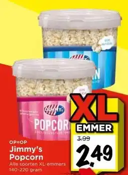 Vomar Voordeelmarkt Jimmy's Popcorn aanbieding