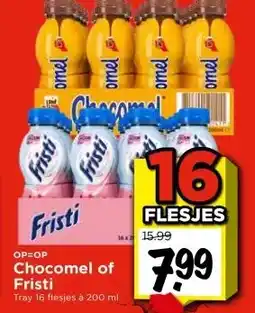 Vomar Voordeelmarkt Chocomel of Fristi aanbieding