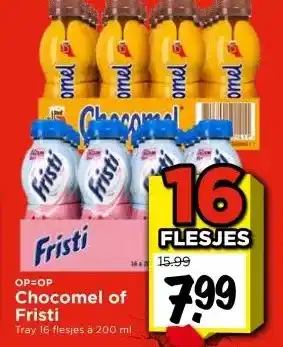 Vomar Voordeelmarkt Chocomel of Fristi aanbieding