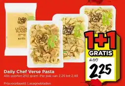 Vomar Voordeelmarkt Daily Chef Verse Pasta aanbieding