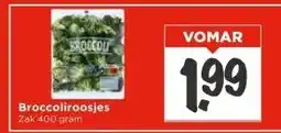 Vomar Voordeelmarkt Broccoliroosjes aanbieding