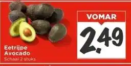 Vomar Voordeelmarkt Eetrijpe Avocado aanbieding