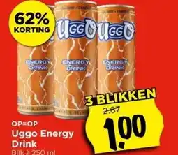 Vomar Voordeelmarkt Uggo Energy Drink aanbieding