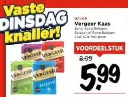 Vomar Voordeelmarkt Vergeer Kaas aanbieding