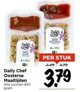 Vomar Voordeelmarkt Daily Chef Oosterse Maaltijden aanbieding