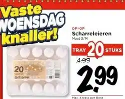 Vomar Voordeelmarkt Scharreleieren aanbieding