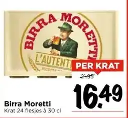 Vomar Voordeelmarkt Birra Moretti aanbieding