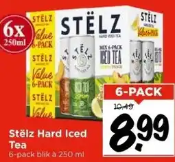 Vomar Voordeelmarkt Stëlz Hard Iced Tea aanbieding