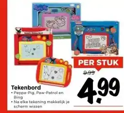 Vomar Voordeelmarkt Tekenbord aanbieding