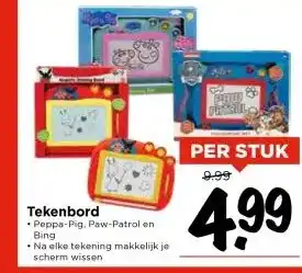 Vomar Voordeelmarkt Tekenbord aanbieding