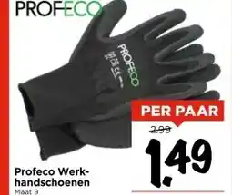 Vomar Voordeelmarkt Profeco Werk- handschoenen aanbieding
