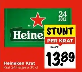 Vomar Voordeelmarkt Heineken Krat aanbieding