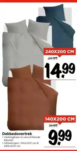 Vomar Voordeelmarkt Dekbedovertrek aanbieding