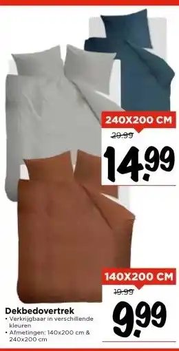 Vomar Voordeelmarkt Dekbedovertrek aanbieding