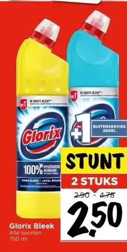 Vomar Voordeelmarkt Glorix Bleek aanbieding