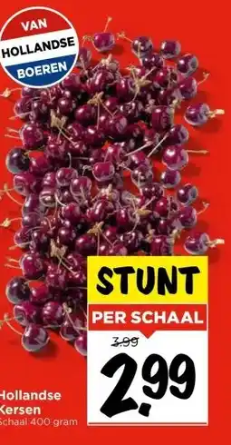 Vomar Voordeelmarkt Hollandse Kersen aanbieding