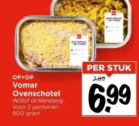 Vomar Voordeelmarkt Vomar Ovenschotel aanbieding