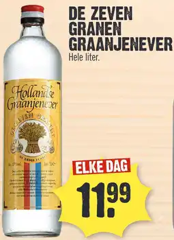 Super Dirck 3 DE ZEVEN GRANEN GRAANJENEVER aanbieding