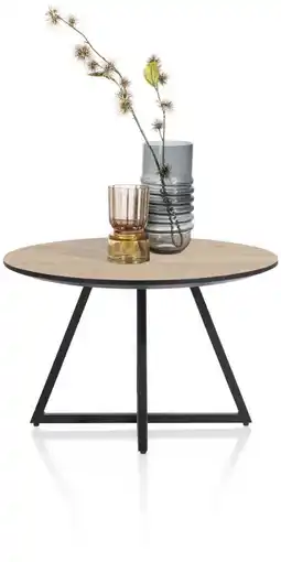 Henders & Hazel Avalon, bijzettafel 60 x 50 cm - HPL blad - natural aanbieding