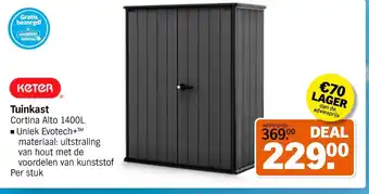 Albert Heijn Tuinkast aanbieding