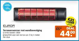 Albert Heijn Terrasverwarmer met wandbevestiging aanbieding