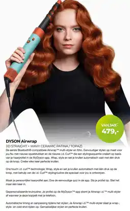 EP Beerepoot DYSON Airwrap ID Straight + wavy ceramic patina topaz aanbieding