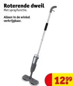 Kruidvat Roterende dweil aanbieding