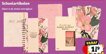 Kruidvat Schoolartikelen aanbieding