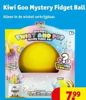 Kruidvat Kiwi Goo Mystery Fidget Ball aanbieding