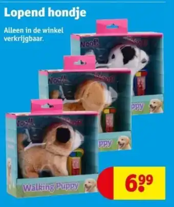 Kruidvat Lopend hondje aanbieding