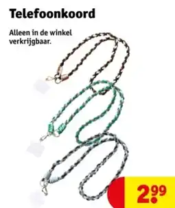 Kruidvat Telefoonkoord aanbieding